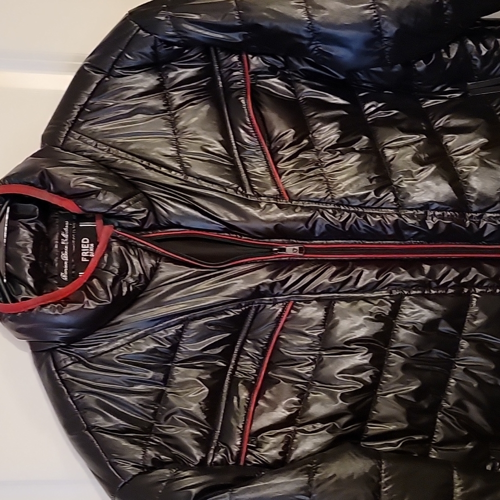 Fried denim bomber jacket sz XL New without tags